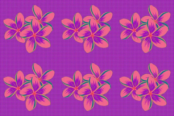 Abstrakcyjny Klasyczny Bezszwowy Wzór Vintage Ozdoba Kwiatowa — Zdjęcie stockowe