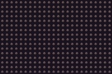 Renksiz çiçeksiz raster deseni.