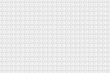 Siyah beyaz renklerle ışıldayan arkaplan çizimi. Raster kusursuz Noel süsü deseni.