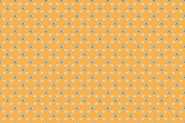 Renksiz çiçeksiz raster deseni.