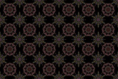 Damask Çiçeksiz arkaplan deseni.