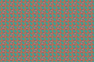 Güzel suluboya çiçekler, parlak resimler çiçek desenleri. Mavi ve pembe renklerde pürüzsüz bir desen..