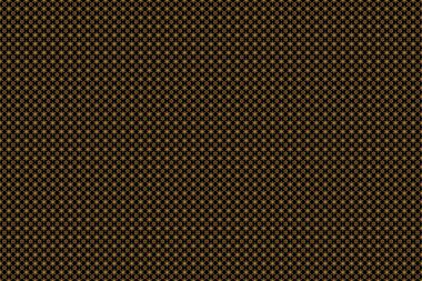 Siyah arka planda, altın rengi süslemeli, pürüzsüz bir desen..