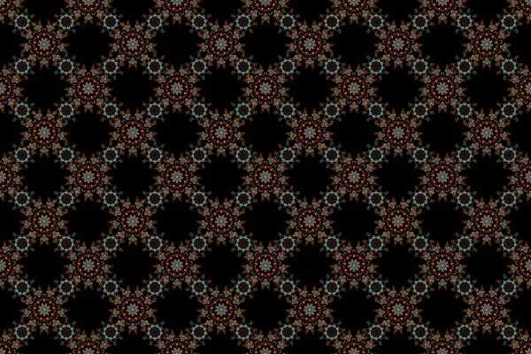 Klasický Luxusní Staromódní Damašek Královská Viktoriánská Hladká Textura Tapety Textil — Stock fotografie