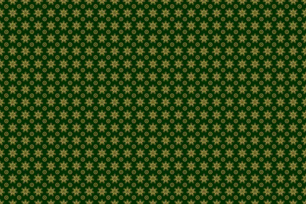 Grönt Och Gyllene Mönster Sömlös Mönster Orientalisk Prydnad Barock Stil — Stockfoto