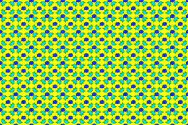 Renksiz çiçeksiz raster deseni.