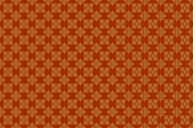 Soyut raster dinamiği dalgalanan yüzey, hareket yanılsaması, kahverengi arka planda eğrilik. Parmak izi veya dijital için altın pürüzsüz desen.