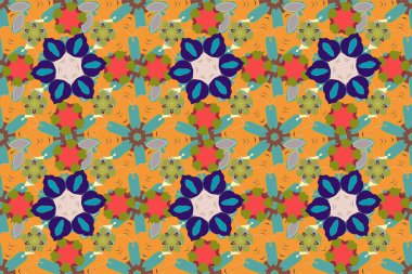 Renksiz çiçeksiz raster deseni.