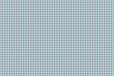 Raster illüstrasyonu. Mavi, gri ve beyaz renklerde sevimli çiçeklerle kusursuz çiçek deseni..