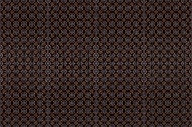 Süslü sınır. Kusursuz desen. Kusursuz kumaş deseni, klasik duvar kağıdı, bej, yeşil ve turuncu arka planda..