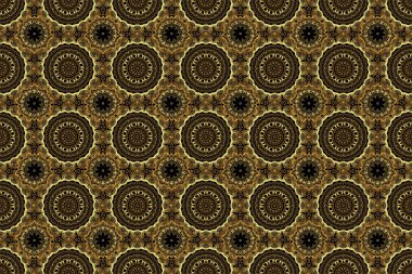 Raster lüks altın desenli. Siyah bir arkaplanda altın pürüzsüz desen.