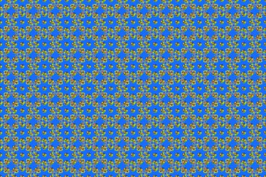 Renksiz çiçeksiz raster deseni.