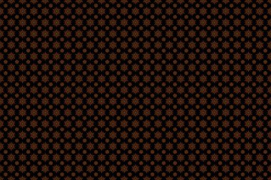 Tekstil, duvar kâğıdı, kumaş, ambalaj kağıdı için tasarım. Kahverengi, yeşil, mor ve siyah pürüzsüz Noel desenleri. Noktalı çeşitli Xmas kar taneleri. Mutlu yıllar kış arkaplanı.