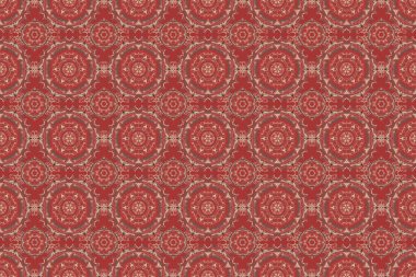 Raster kusursuz geometrik desenler. Retro dijital kağıt. Kartlar, davetiyeler, pembe, bej ve kırmızı renklerde web tasarımı için dekoratif arka plan. Eski dokular.