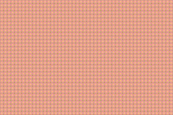 Naadloos Met Hand Getekend Rasterbloemenpatroon Roze Beige Oranje Kleuren — Stockfoto