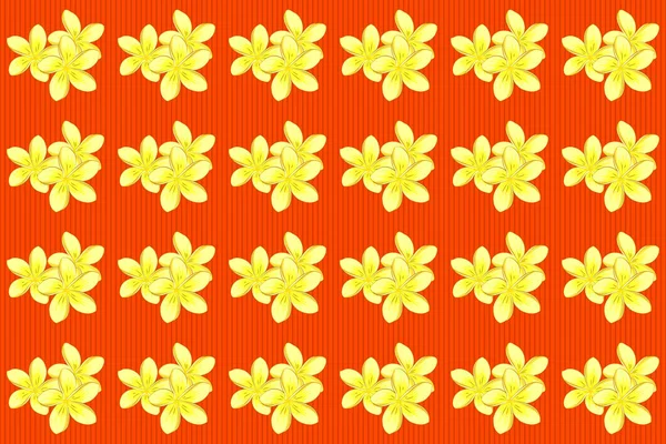 Lindo Fondo Raster Patrón Floral Abstracto Sin Costuras Colores Amarillo — Foto de Stock