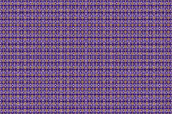Niebieski Geometryczny Raster Bezszwowy Wzór Abstrakcyjne Tło — Zdjęcie stockowe