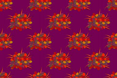 Renksiz çiçeksiz raster deseni.