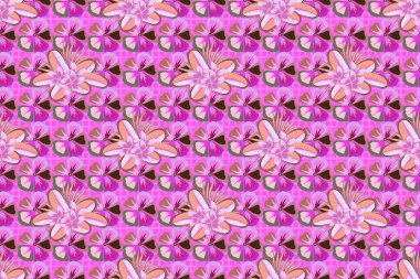 Renksiz çiçeksiz raster deseni.