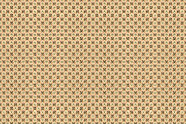 Eski bir çiçek süsü. Soyut klasik dikişsiz desen.