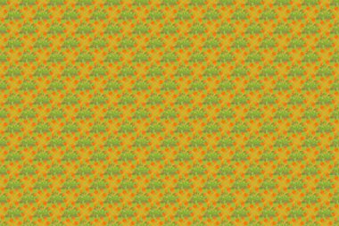 Şekillendirilmiş sarı, yeşil ve turuncu güllerin pürüzsüz deseni. Gül suluboya çiçek çizimi.