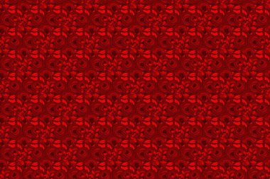 Renksiz çiçeksiz raster deseni.