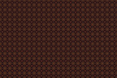 Kırmızı renklerde Victoria dönemi desenli klasik dekoratif arka plan. Kusursuz damaske deseni.