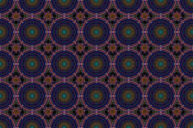 Karalamalı zarif barok şablonu. Raster damaske kusursuz desen elementi. Klasik lüks, eski moda İspanyol süsü, duvar kağıtları, tekstil ve ambalaj için kraliyet Victoria dönemi kusursuz dokusu..