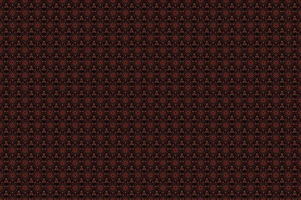 Zökkenőmentes Design Fekete Háttér Barna Piros Narancssárga Színekben Absztrakt Zökkenőmentes — Stock Fotó