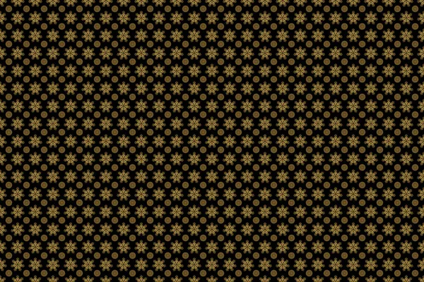 Padrão Ouro Design Estilo Seda Tailandesa Para Impressão Tecido Têxtil — Fotografia de Stock