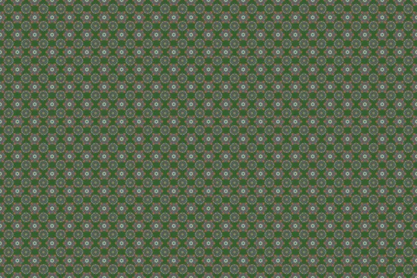 Vícebarevné Obklady Květinovým Motivem Zelené Pozadí Pestrobarevný Archivní Potisk Textilu — Stock fotografie