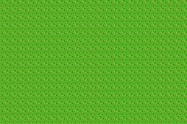 Tasarımlarınız ve geçmişleriniz için yeşil ve altın desenli. Ambalaj kağıdı, kumaş ya da tekstil için modern geometrik kusursuz desen. Klasik süs.