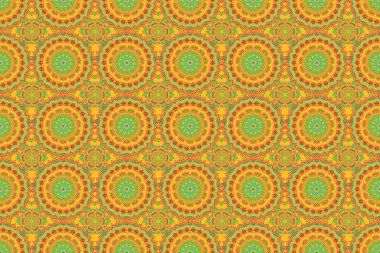 Raster kesim kağıt dantel dokusu, sarı, turuncu ve yeşil tül, girintisiz desen.