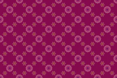 Geleneksel Noel renklerinde geometrik süslemeli parlak, pürüzsüz desen (bej ve yeşil). Etnik ve kabile motifleri. Renkli soyut arka plan. Süslü canlı duvar kâğıdı.