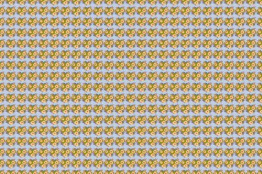 Renksiz çiçeksiz raster deseni.