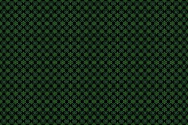 Raster Damaske kusursuz desen. Yeşil renkte zarif bir barok şablonu. Klasik lüks, eski moda İspanyol süsü, duvar kağıtları, tekstil ve ambalaj için kraliyet Victoria dönemi kusursuz dokusu..