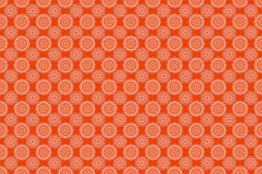 Raster damaskesiz desen mor, kahverengi ve turuncu renklerde. Klasik lüks, eski moda süs. Tekstil, ambalaj ve kumaş için kusursuz kraliyet Victoria dönemi dokusu. Enfes barok şablonu.