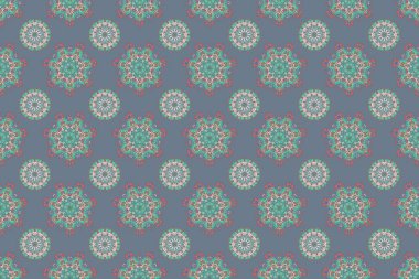 Parlayan Çok Renkli Elementlerle Zarif Noel Arkaplanı. Tarafsız bir arkaplanda çok renkli, pürüzsüz bir desen. Raster illüstrasyonu.