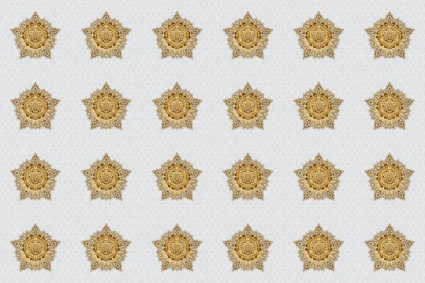 Marca Empresa Raster Emblema Elemento Suave Dorado Hermoso Logotipo Circular — Foto de Stock