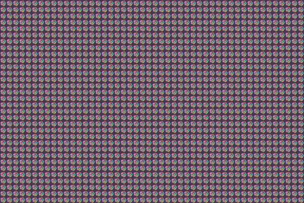 Безшовний Фоновий Візерунок Декоративними Квітами Космосу Листям Фіолетового Рожевого Синього — стокове фото