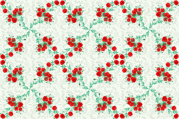 Traditionelles Orientalisches Nahtloses Paisley Muster Dekoratives Ornament Für Stoff Textilien — Stockfoto