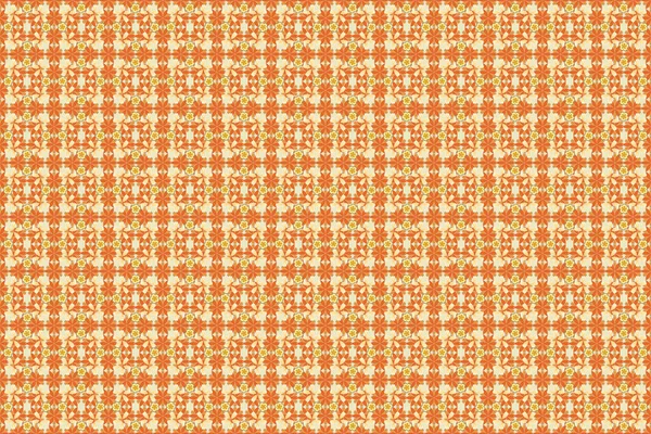 Рождественский Узор Шнурков Блестящие Фоновые Иллюстрации Оранжевого Бежевого Желтого Цветов — стоковое фото