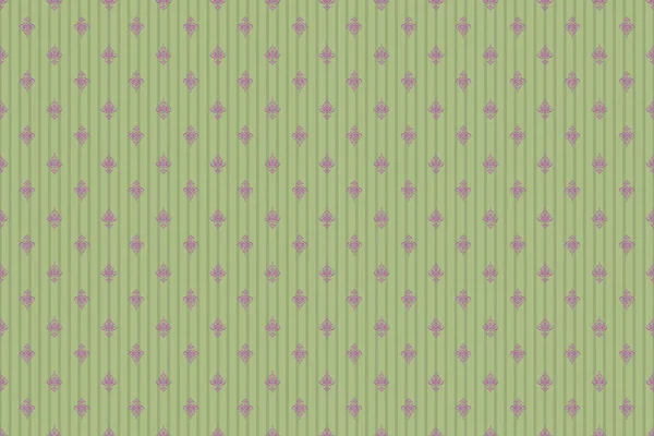 Nahtloses Muster Mit Strengen Geometrischen Modernen Elementen Glänzend Violett Und — Stockfoto