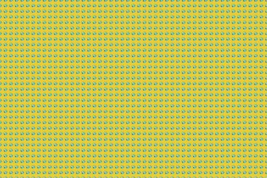 Soyut zarafet pürüzsüz desen, kozmos çiçekleri yeşil, mavi ve sarı renkler..