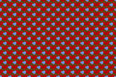 Eski bir çiçek süsü. Soyut klasik dikişsiz desen.