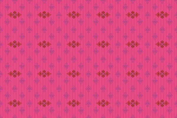 Елегантний Рожевий Фіолетовий Червоний Растровий Шаблон Металеві Елементи Рамки Стрічки — стокове фото