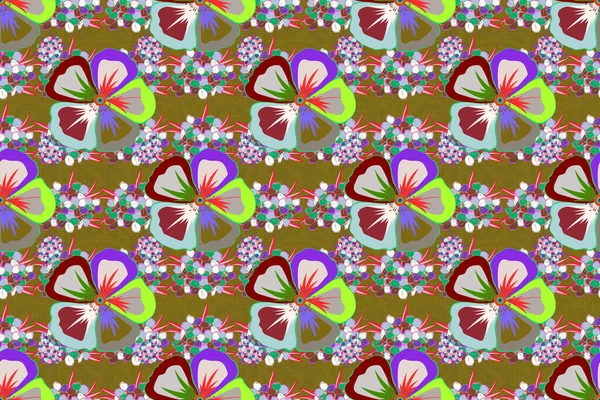 Nahtlose Florale Muster Können Für Tapeten Website Hintergrund Packpapier Verwendet — Stockfoto