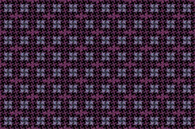 Davetiye şablonu için soyut, pürüzsüz desen siyah, pembe ve mor renkler.