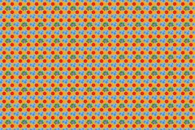 Geleneksel doğulu desensiz şal deseni. Sarı arka planda çiçek duvar kâğıdı. Kumaş, tekstil ve ambalaj kağıtları için dekoratif süs. Raster çizgili, pürüzsüz desenli Plumeria çiçekleri..