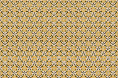 Soyut klasik kusursuz desen. Klasik çiçek süsü..